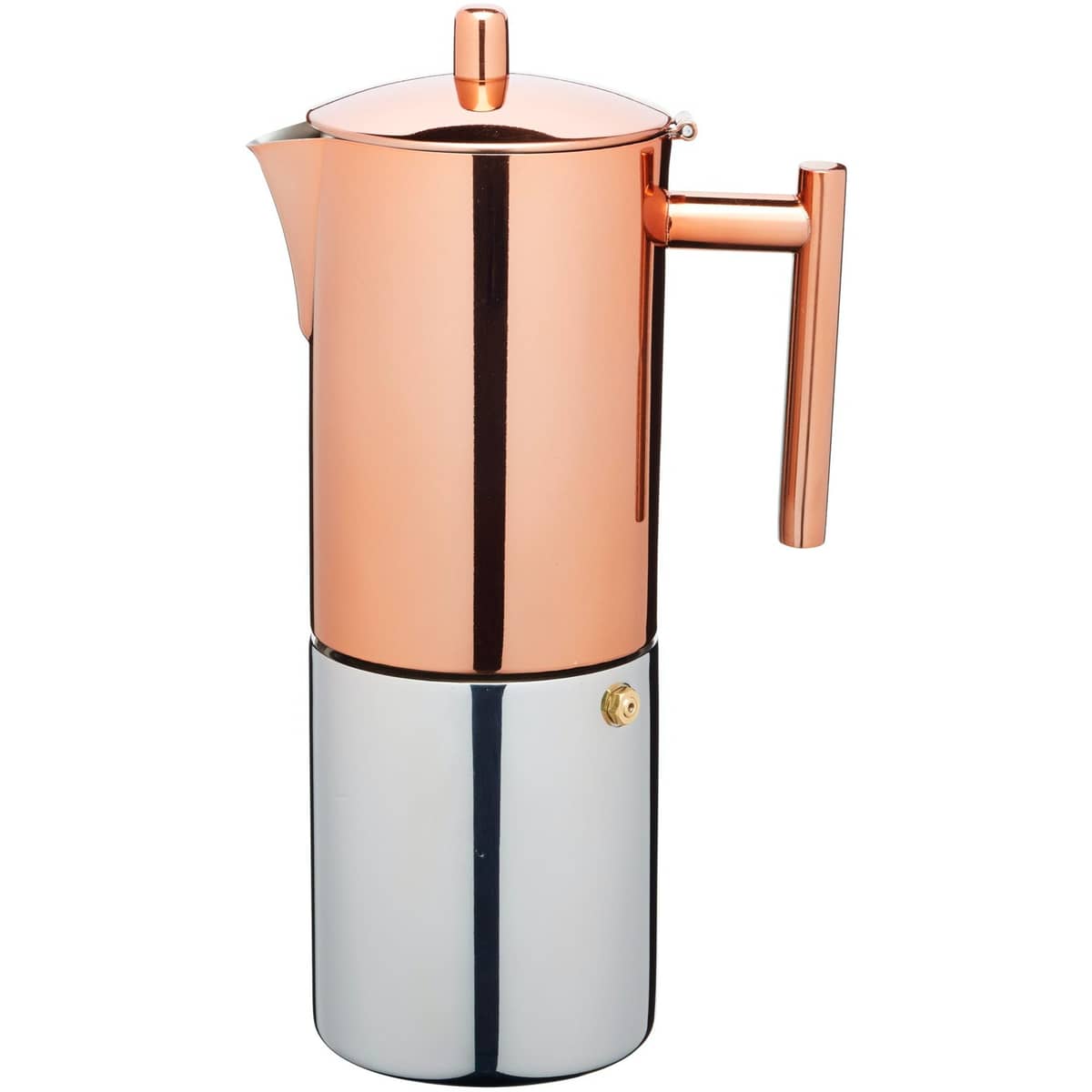Espressobryggare, 600 ml, rostfritt stål