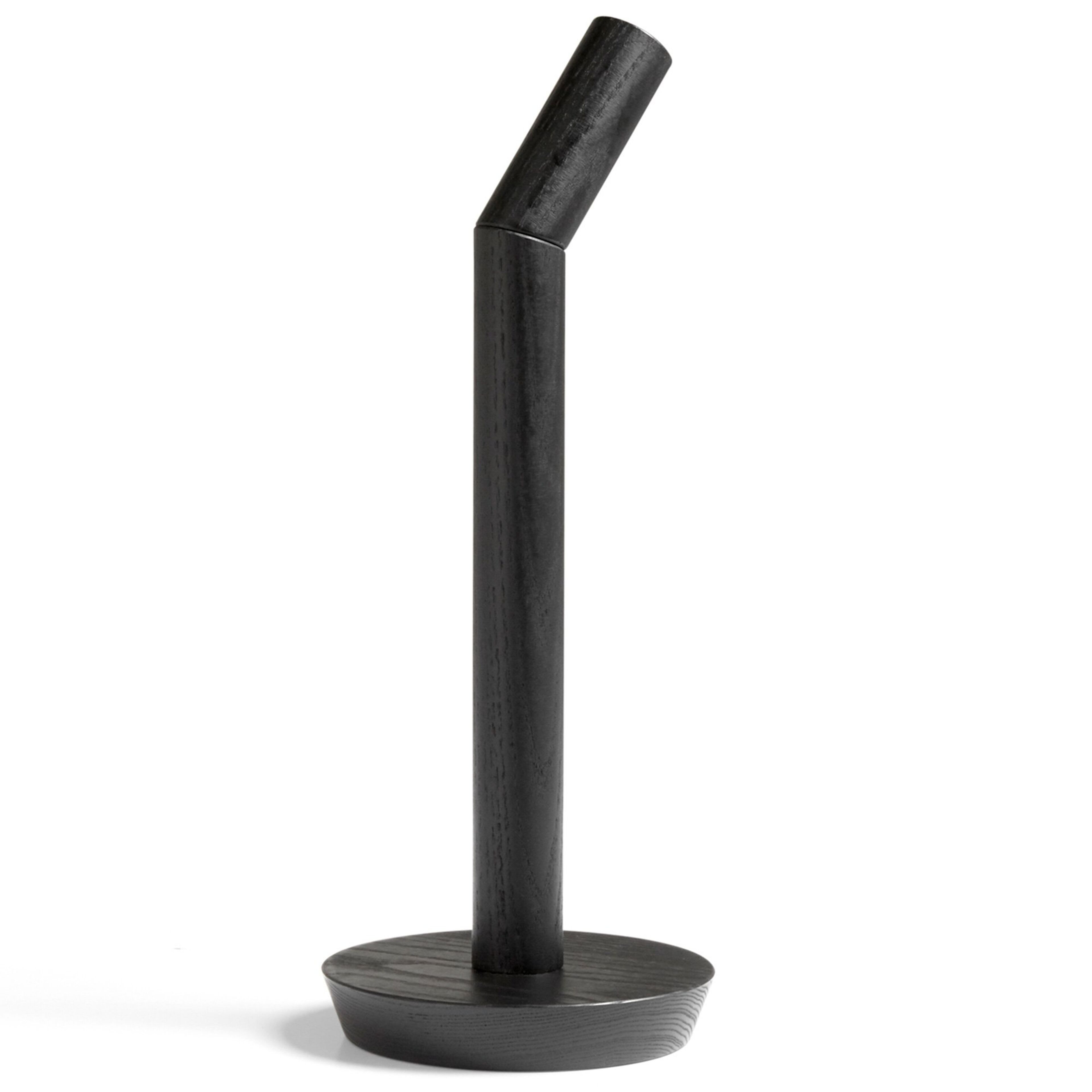 Porter hushållspappershållare, svart