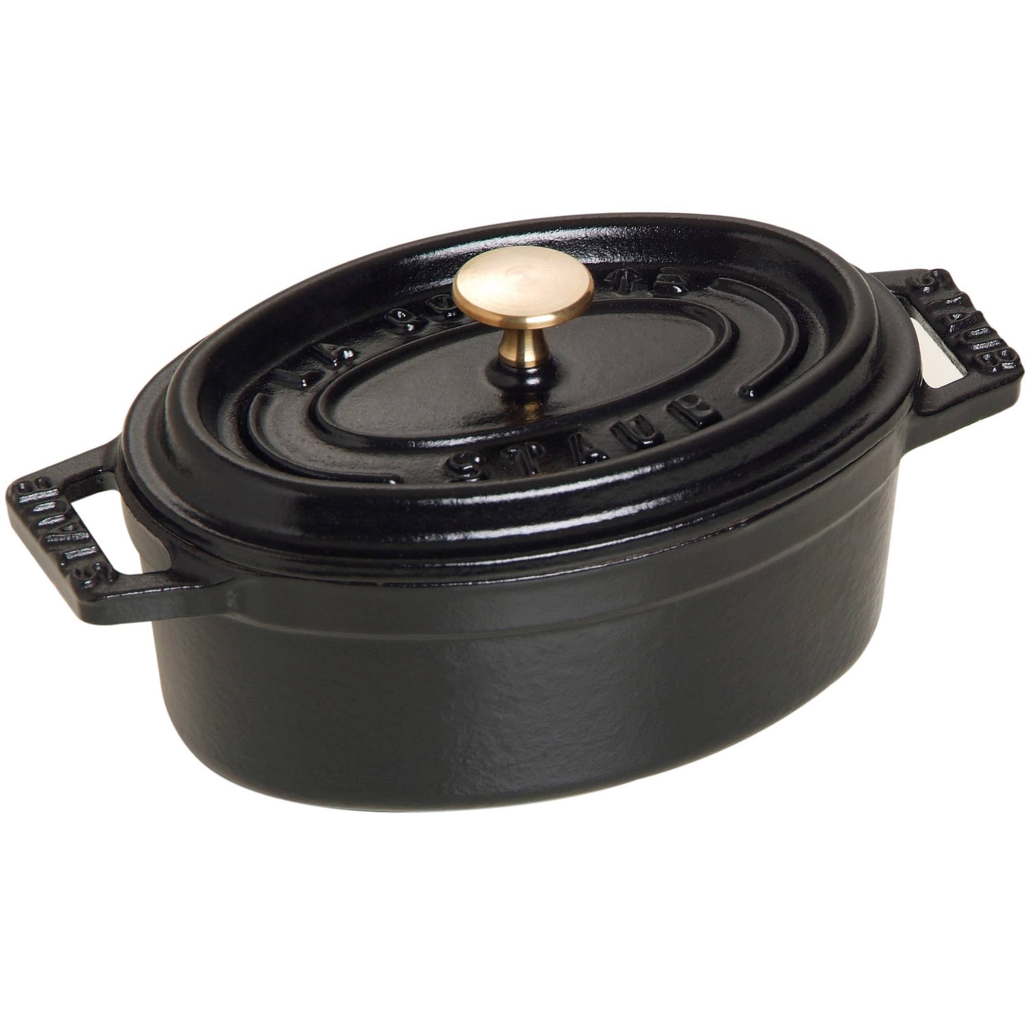 La Cocotte oval cocotte 11cm. 0,25 liter, sort