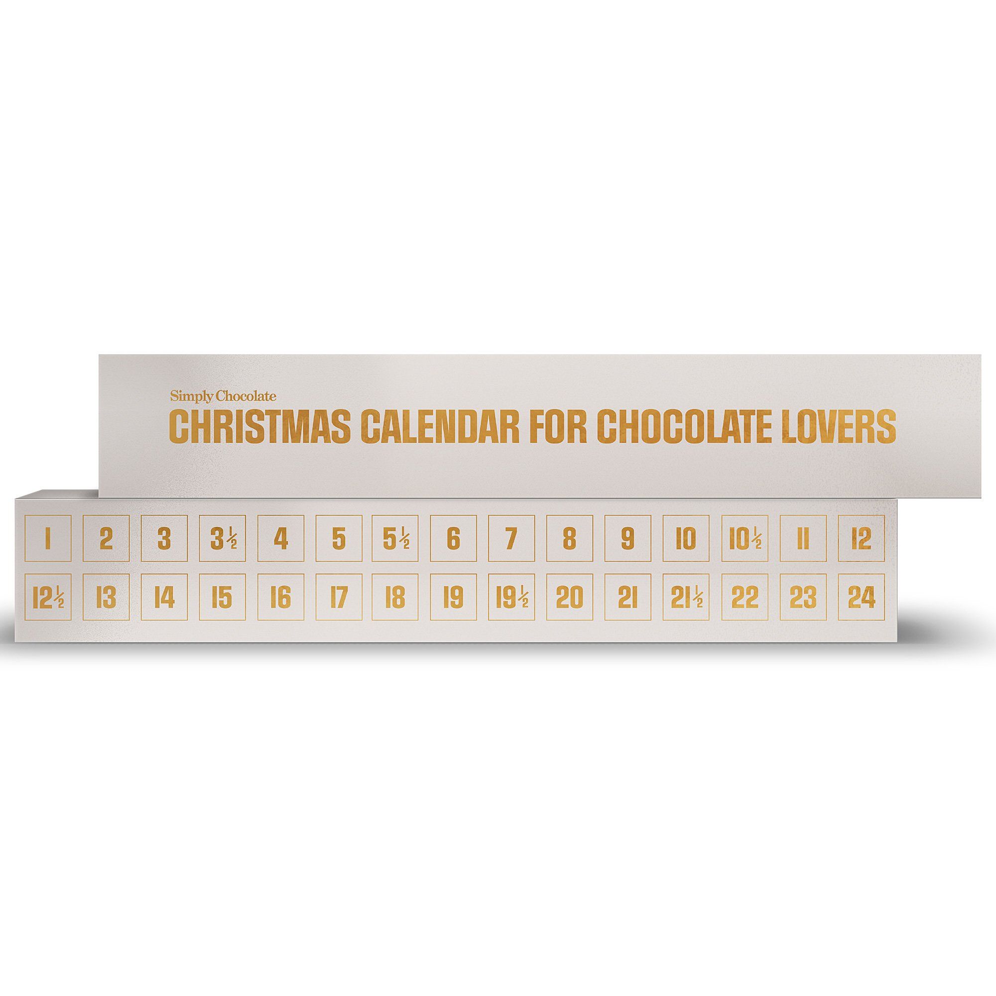 Simply chocolate Julekalender 2024 White