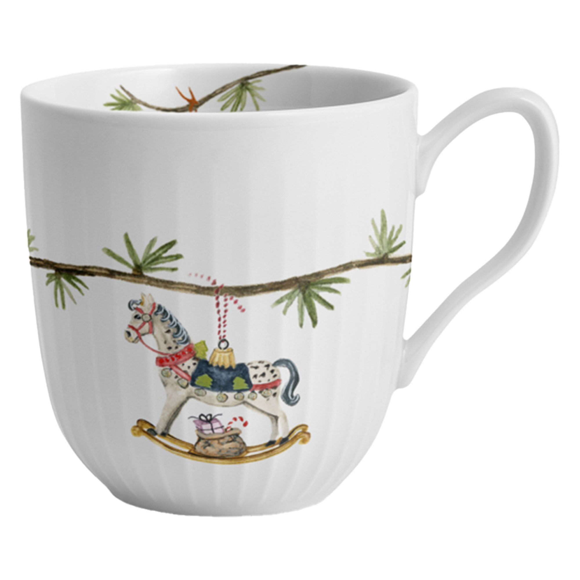 Kähler Hammershøi Christmas 2025 Krus 33cl, hvid