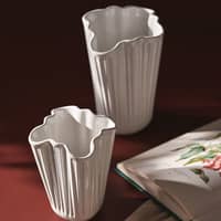 Hammershøi Unfold vase 20,5 cm, hvid