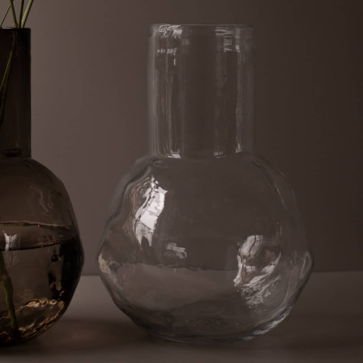 Bunch Large vase, 10,5x30 cm, klar
