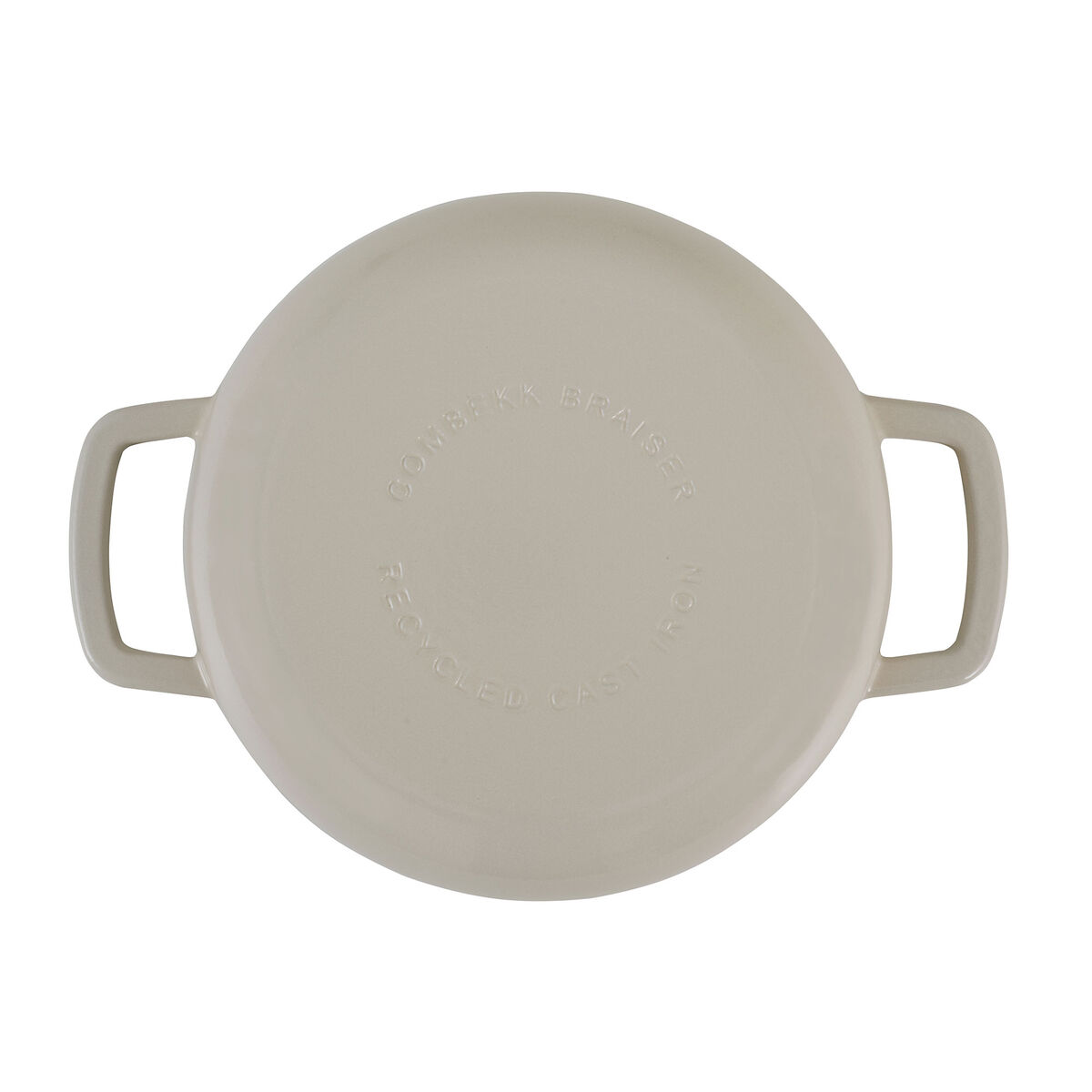 Combekk Lav gryde med låg 28 cm/5 liter, sand