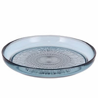 Kusintha glasstallerken 18 cm, blå