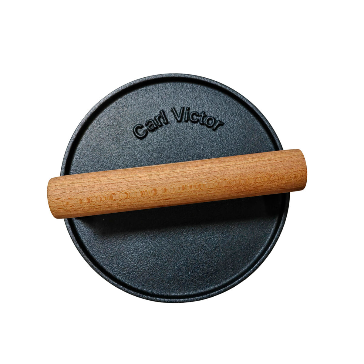 Carl Victor Smash Burger grillpresse rillet 17,5 cm