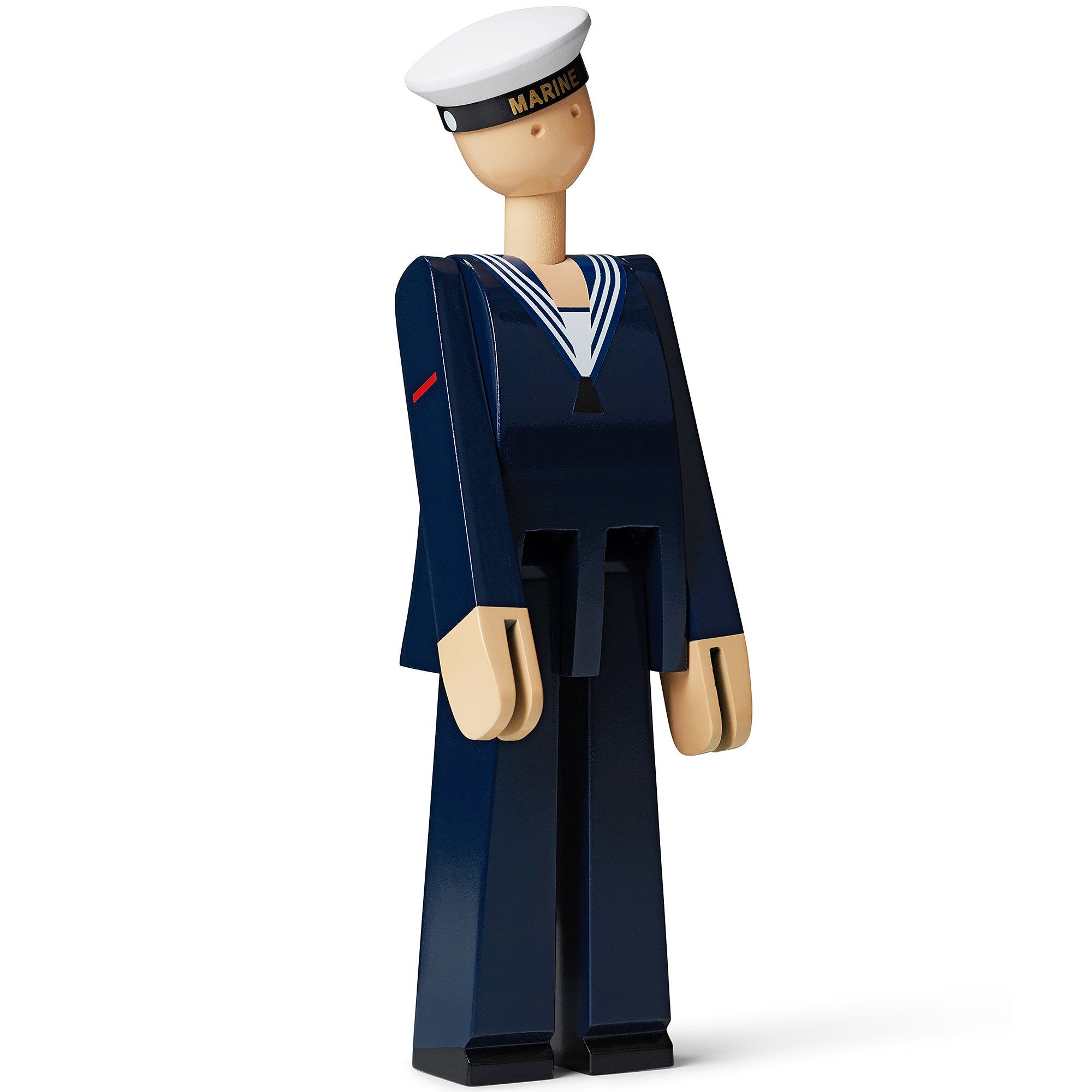 Alternativ bild 1 för Kay Bojesen Marinsoldat, mörkblå/vit