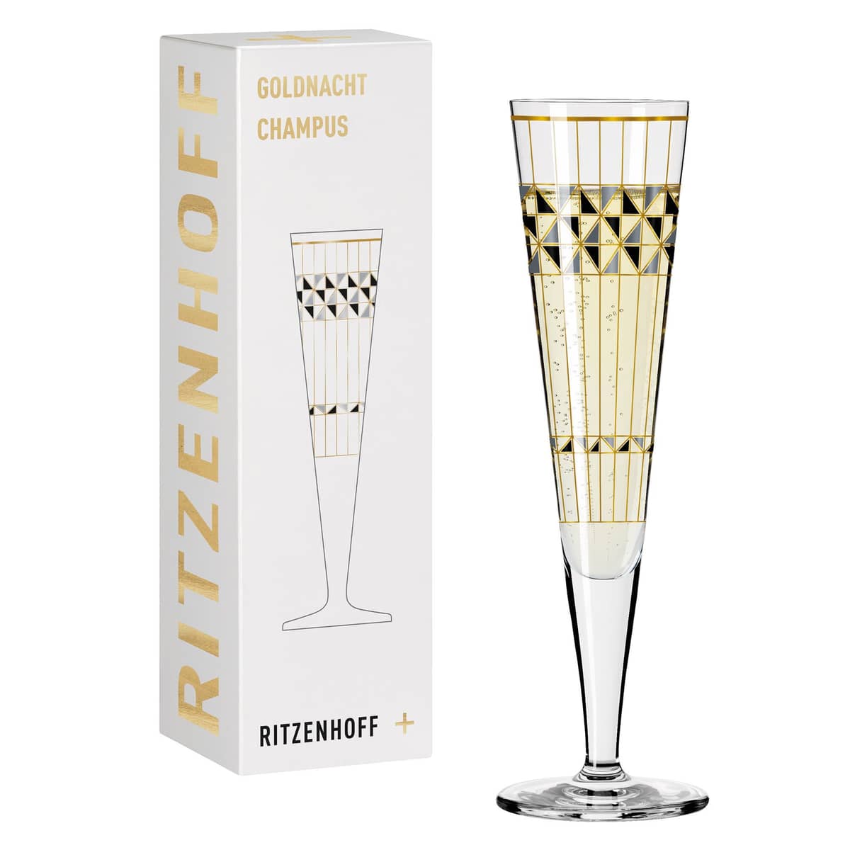 Goldnacht champagneglas, NO:6