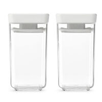 Tasty+ stabelbart beholder sæt 2 dele, lysegrå