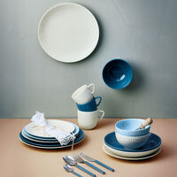 Confetti middagstallerken 27,5 cm, vanilla