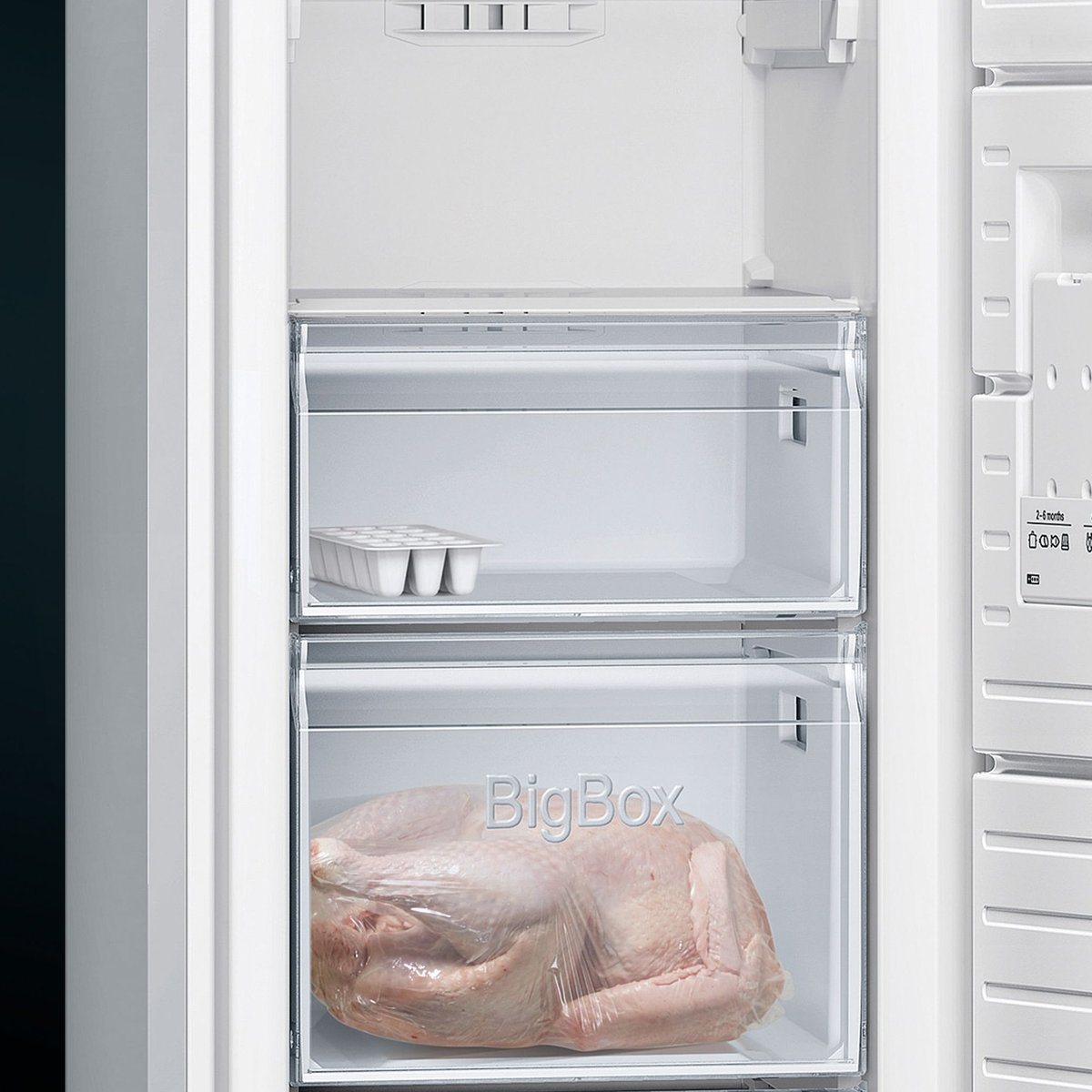 GS36NVIEP iQ300 Inox-Easyclean pakastin