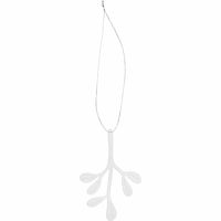 Christmas Deco Mistletoe julhänge, rostfritt stål