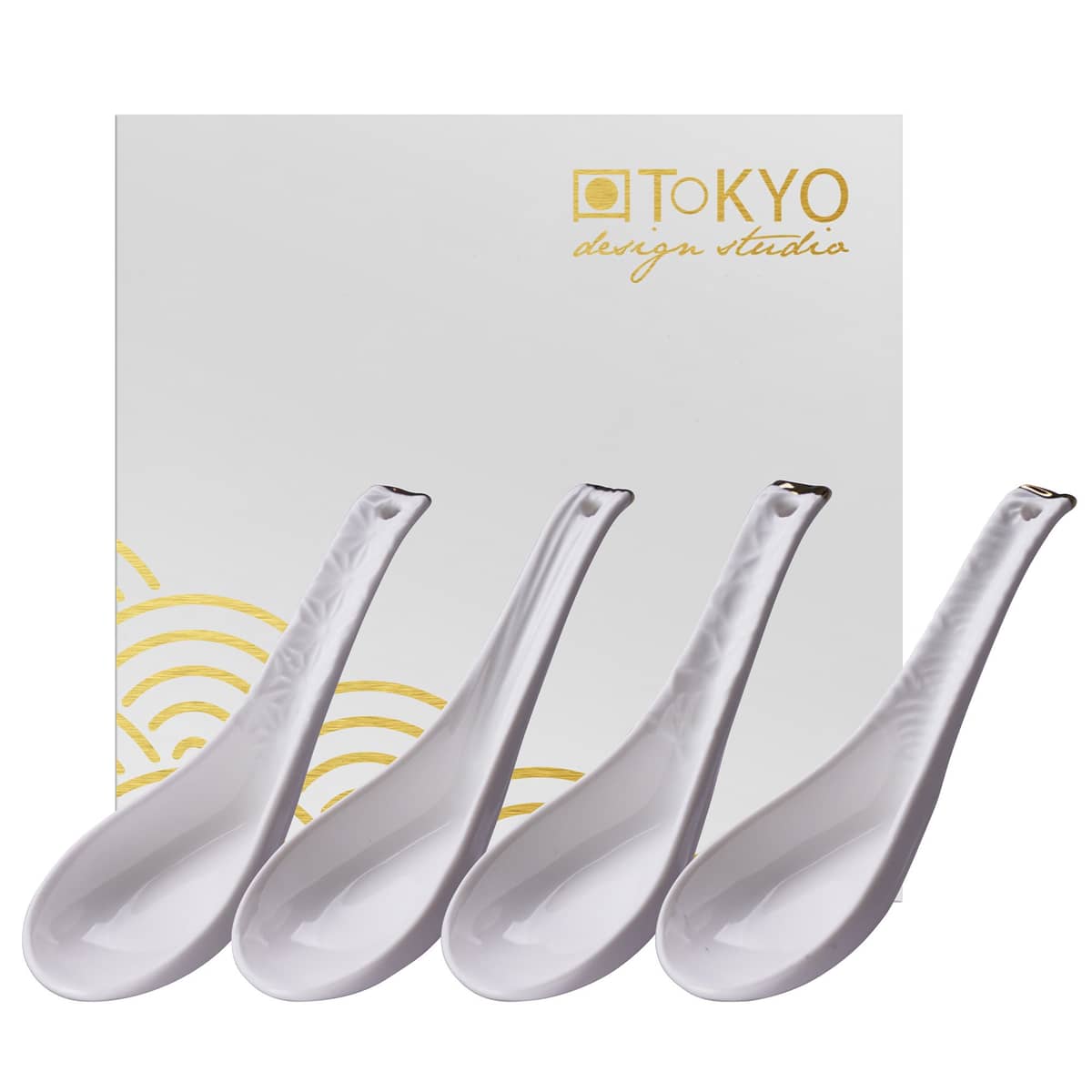 Nippon White keittolusikka 4 kpl