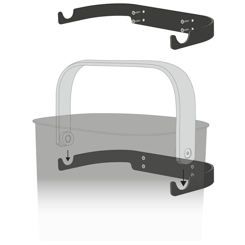 Reflect vægbeslag til affaldssorteringspand 16/33 liter