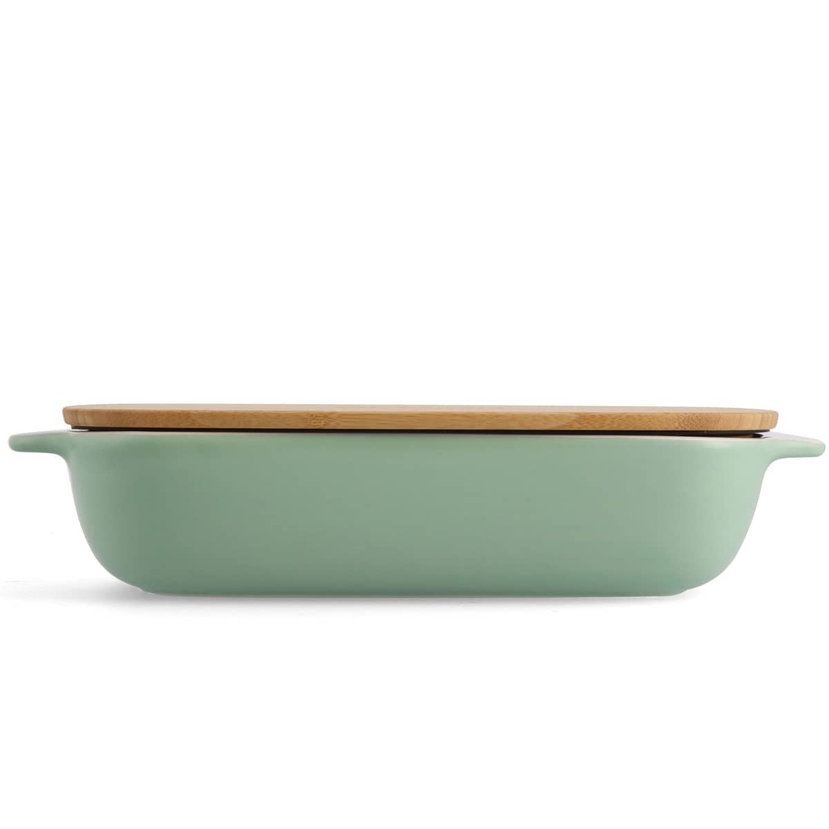 Ovnform med låg 40 x 25 x 8,8 cm, pistage