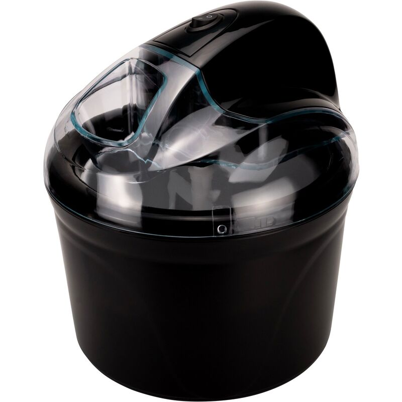 Glassmaskin 1,5 liter svart