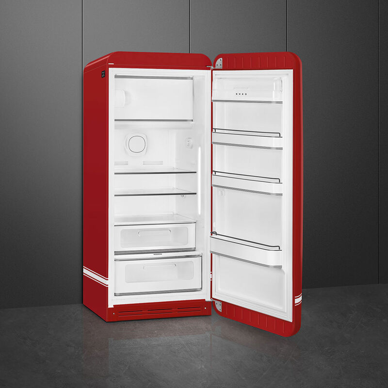 Porsche Limited Edition køleskab med fryser FAB28RDP9176, Salzburg Red