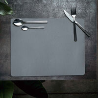 bordstablett, 39 x 35 cm, svart/grå