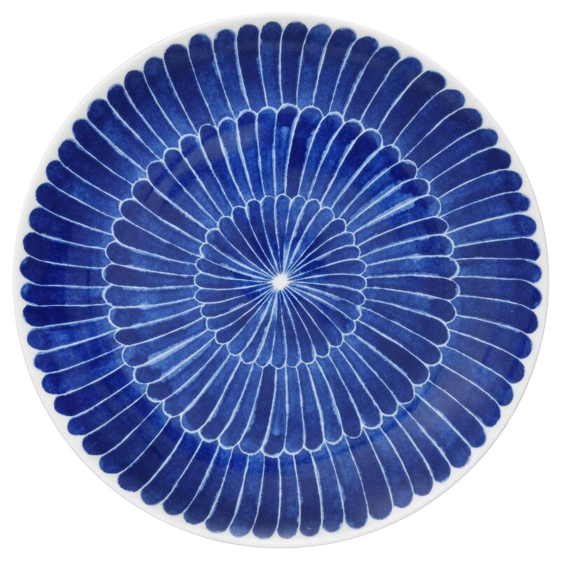 Selma asetti, 21 cm, siniset sulat