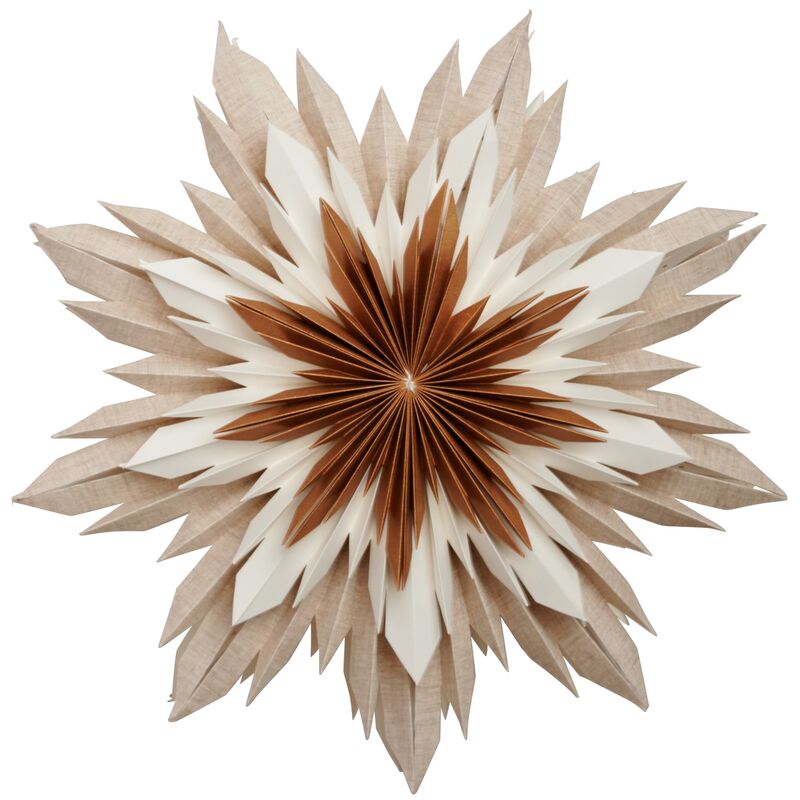 Marta joulutähti, 60 cm, ruskea