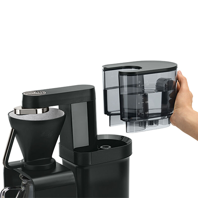 Melitta Epour kaffetrakter, svart/krom