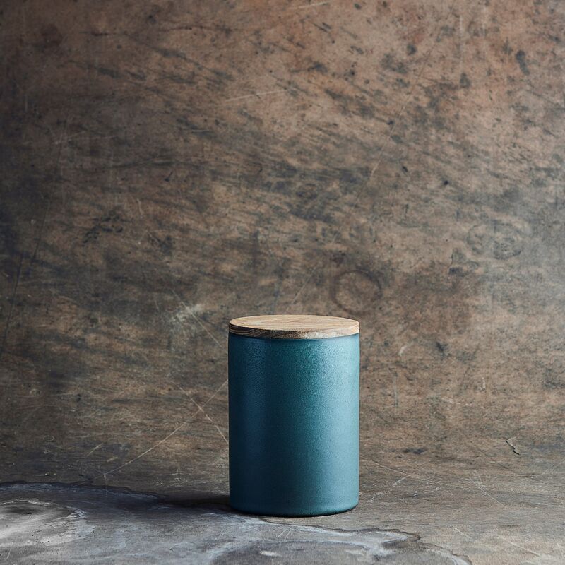 RAW opbevaringskrukke, 15 cm, northern green