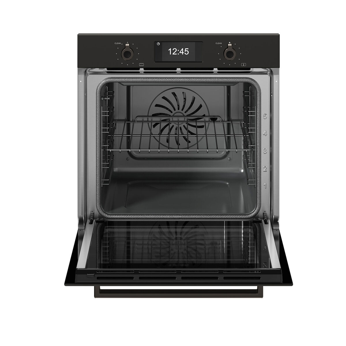 FPRO6117CTN3 Professional dampovn pyrolyse 80 liter, carbonio