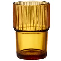 Kusintha caféglas 38 cl 4-pack, bärnsten