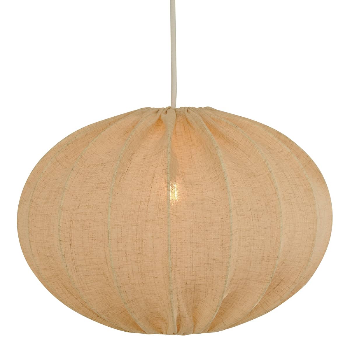Boll 40 loftslampe, naturlig