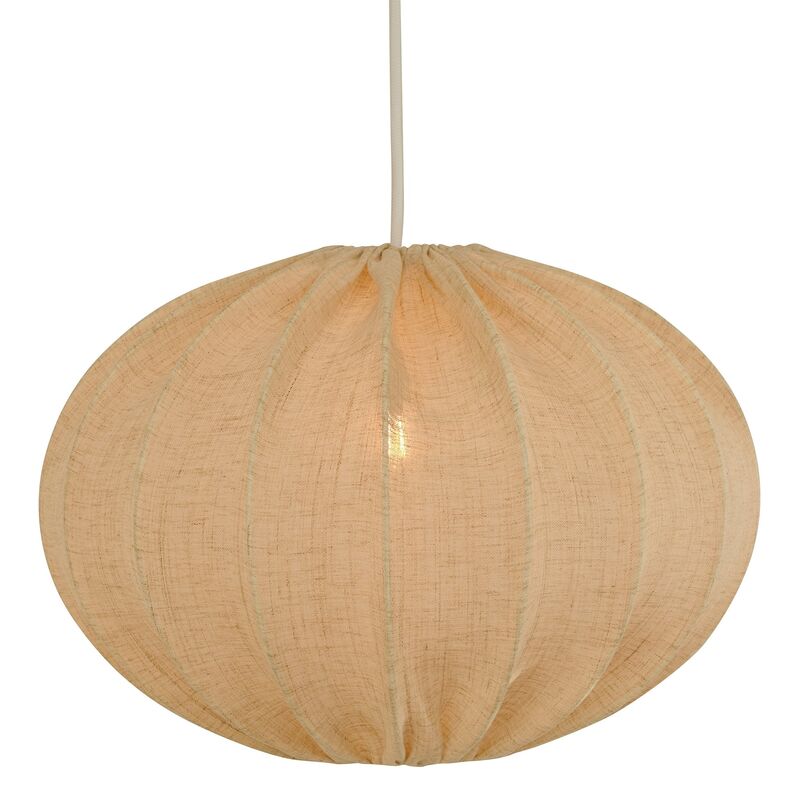 Boll 40 taklampa linne, natur