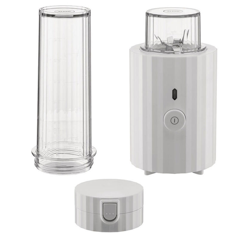 Plissé Personal Blender elektrisk hackare, vit