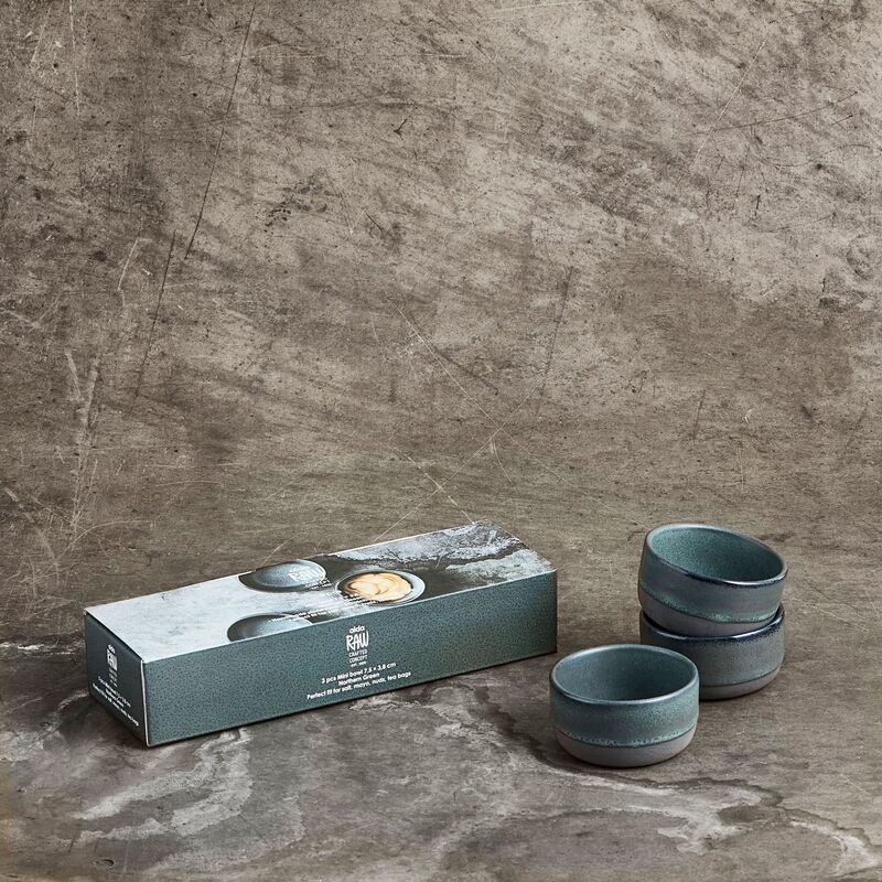 RAW Skål Mini 3 stk. Northern Green