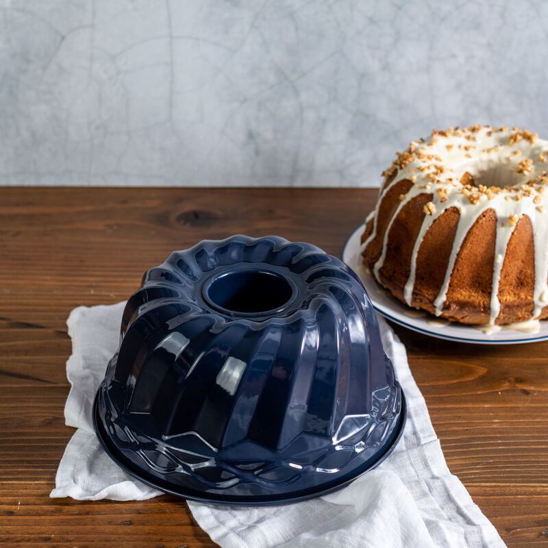 Kageform 24 cm, emaljeret stål