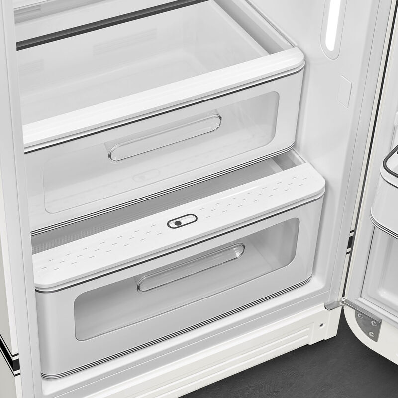 Porsche Special Edition køleskab med fryser FAB28RDPCW6, Carrara White