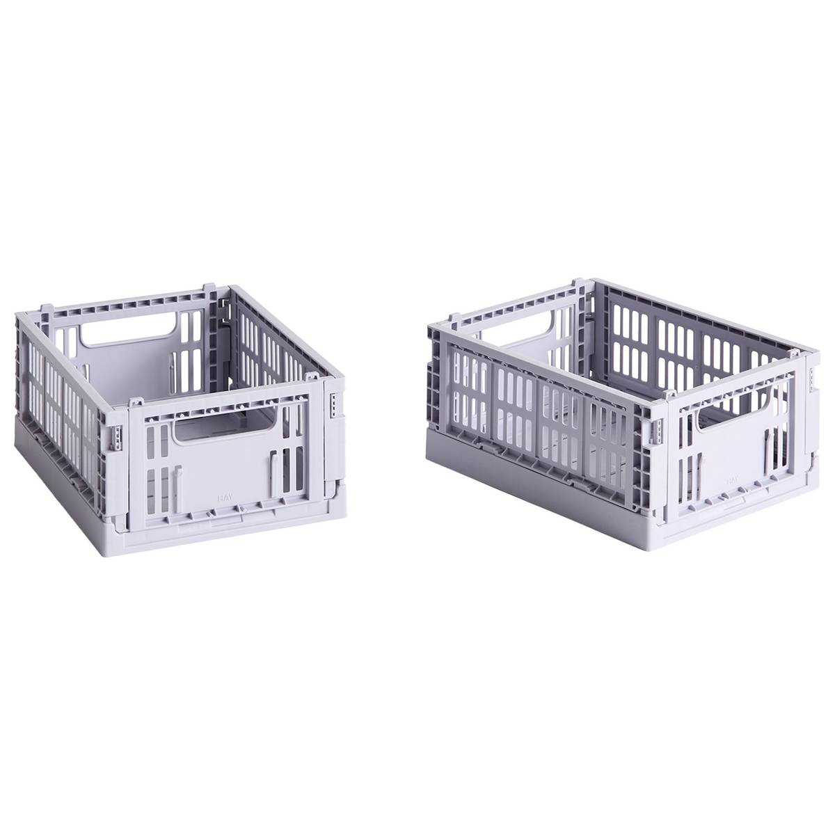Colour Crate förvaringslåda mini 2 st, lavender