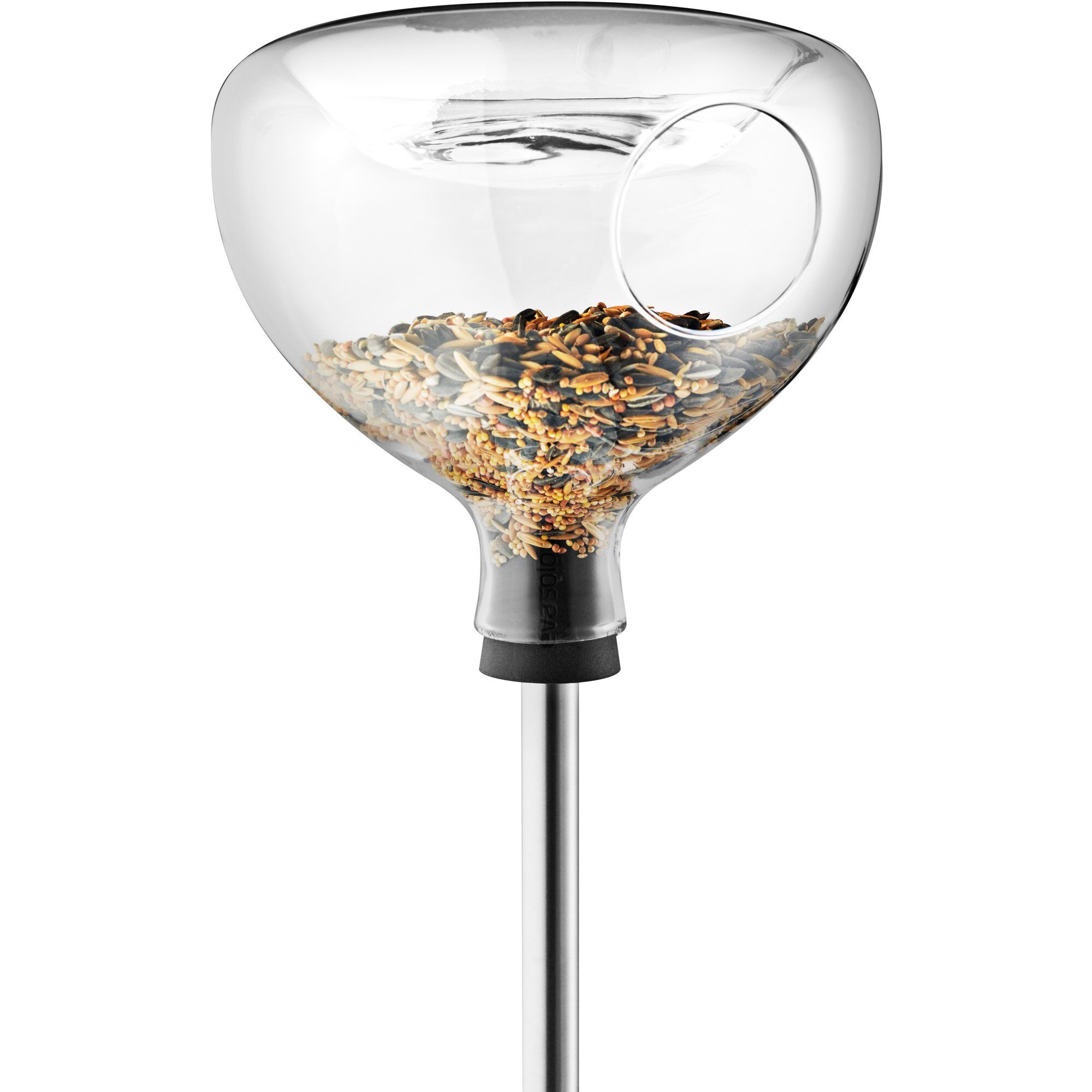 Alternativ bild 1 för Eva Solo Fågelmatare i glas med bad