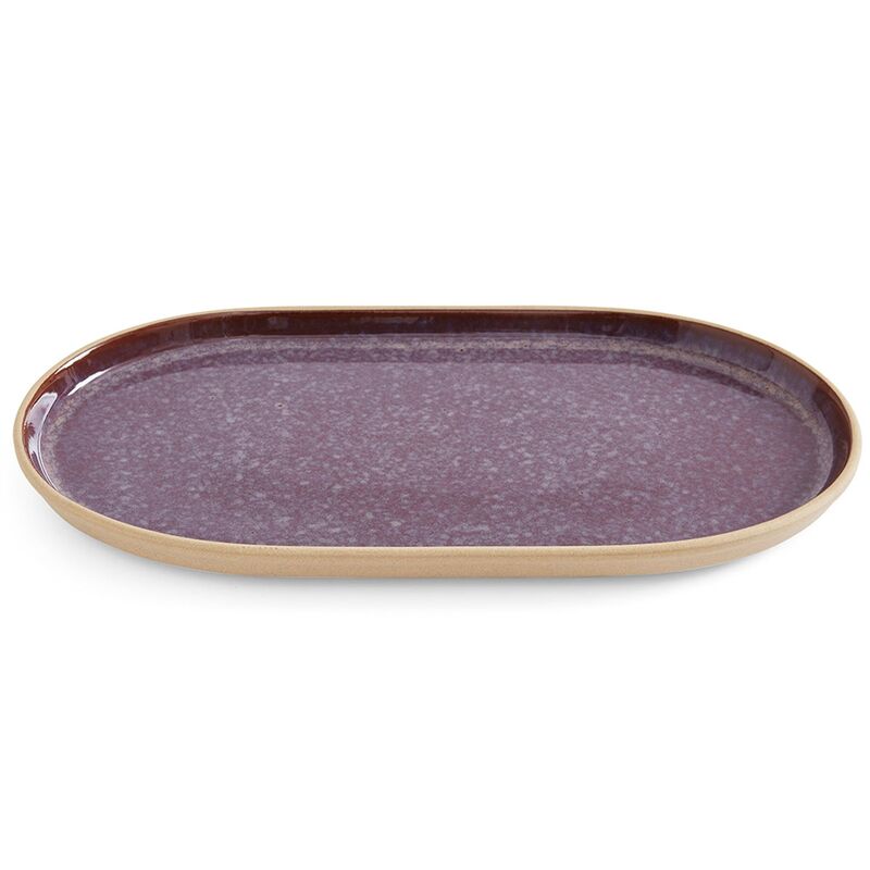 Minerals tarjoilulautanen medium 30,5x16 cm, amethyst