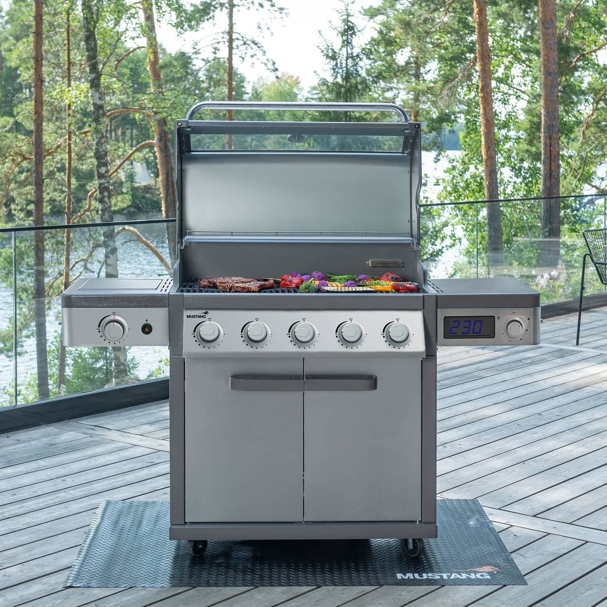 Charleston S 5+1 gasolgrill