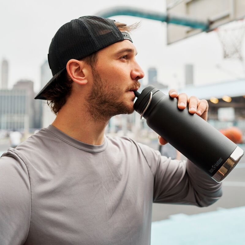 Termos med drickkork, 946 ml, black