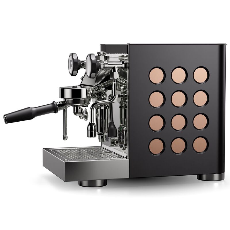 Appartamento TCA espressomaskin, svart/koppar