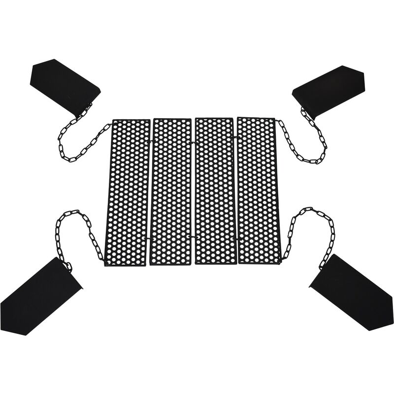 Eldgaller 44 x 44 cm.