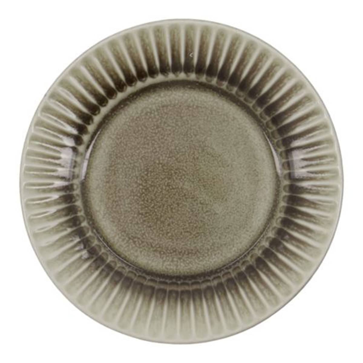Pleat kakfat Ø 16 cm, grå/brun