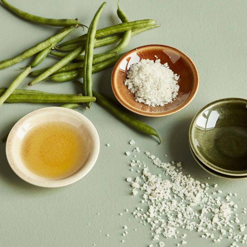 Hala skål grøn/gul/mocha 6 stk.