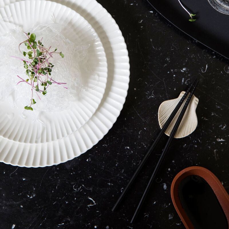 Yaki spisepinner 4-pakning, svart