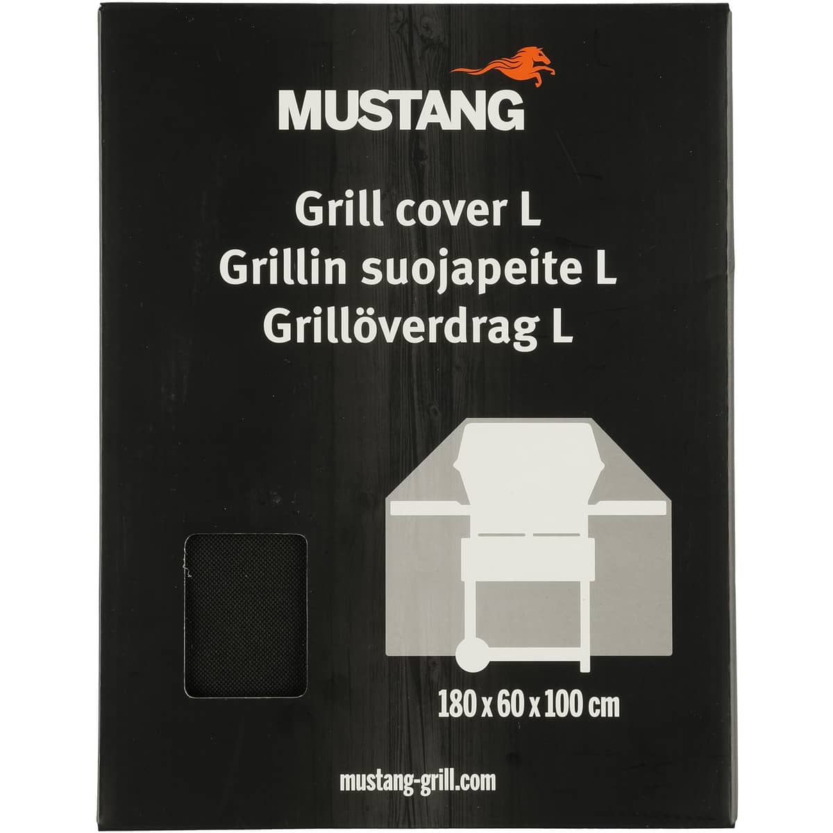 Trekk til grill 180x60x100 cm