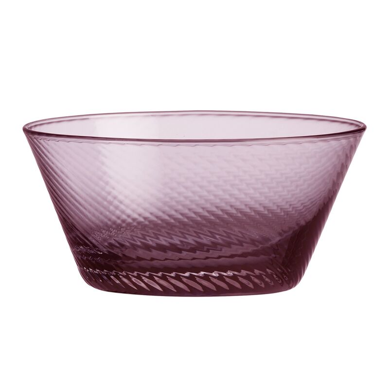 RAW Unique Swirl skål Ø12,5 cm, pink