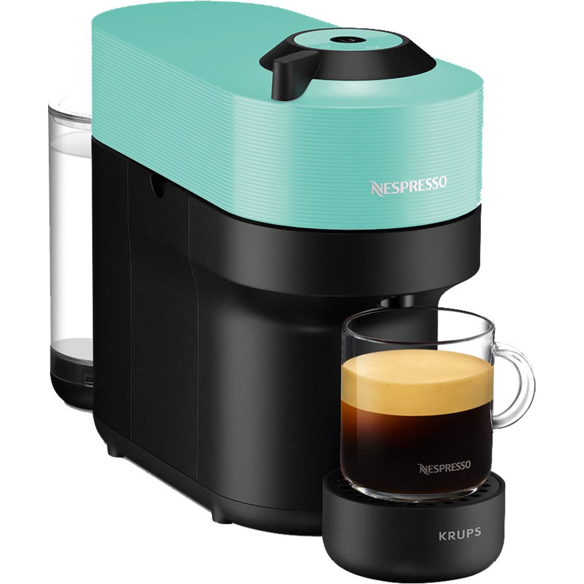 Vertuo POP kaffemaskin 0,6 liter, aqua mint