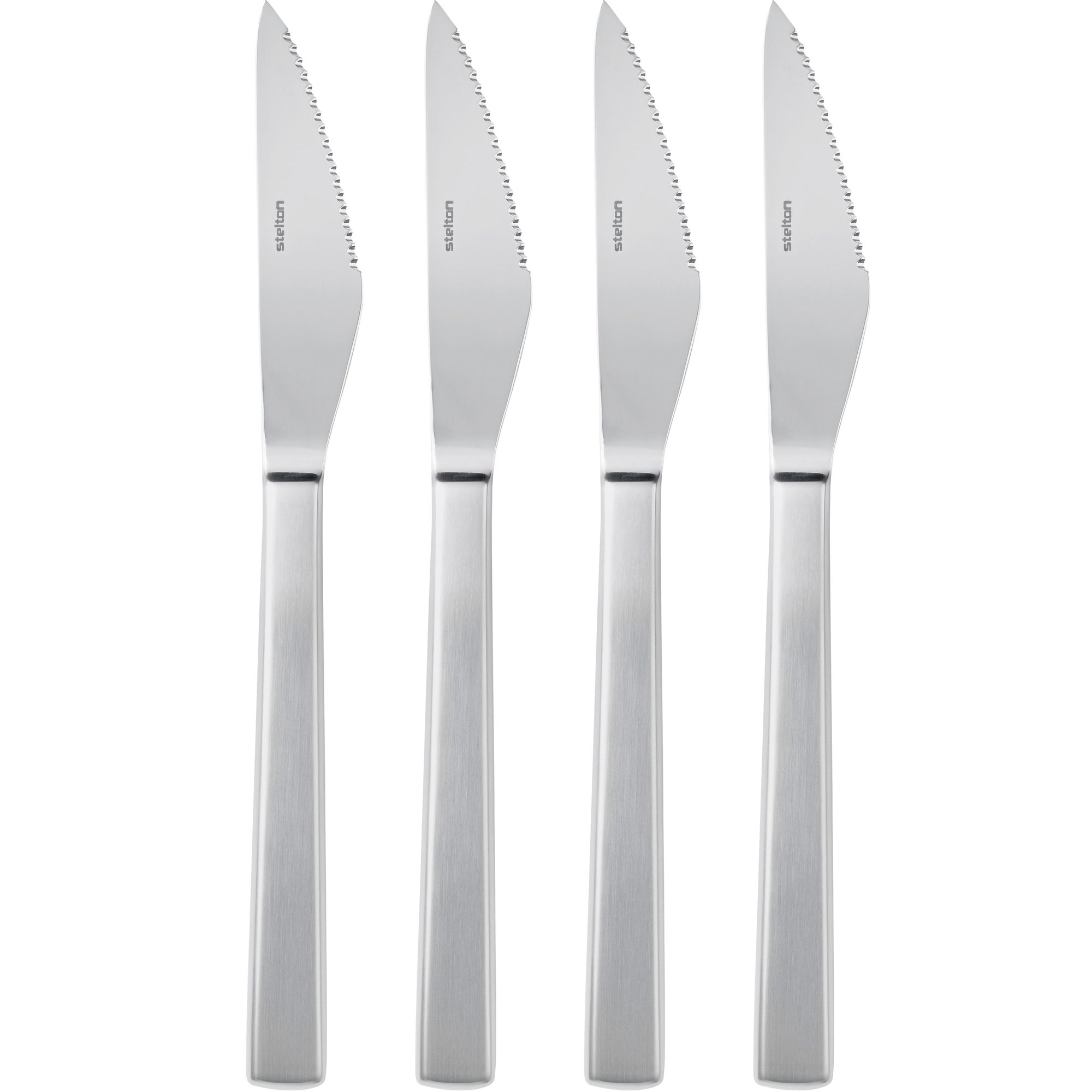 Produktfoto för Stelton Maya 2000 stekkniv, 4 st, rostfritt stål
