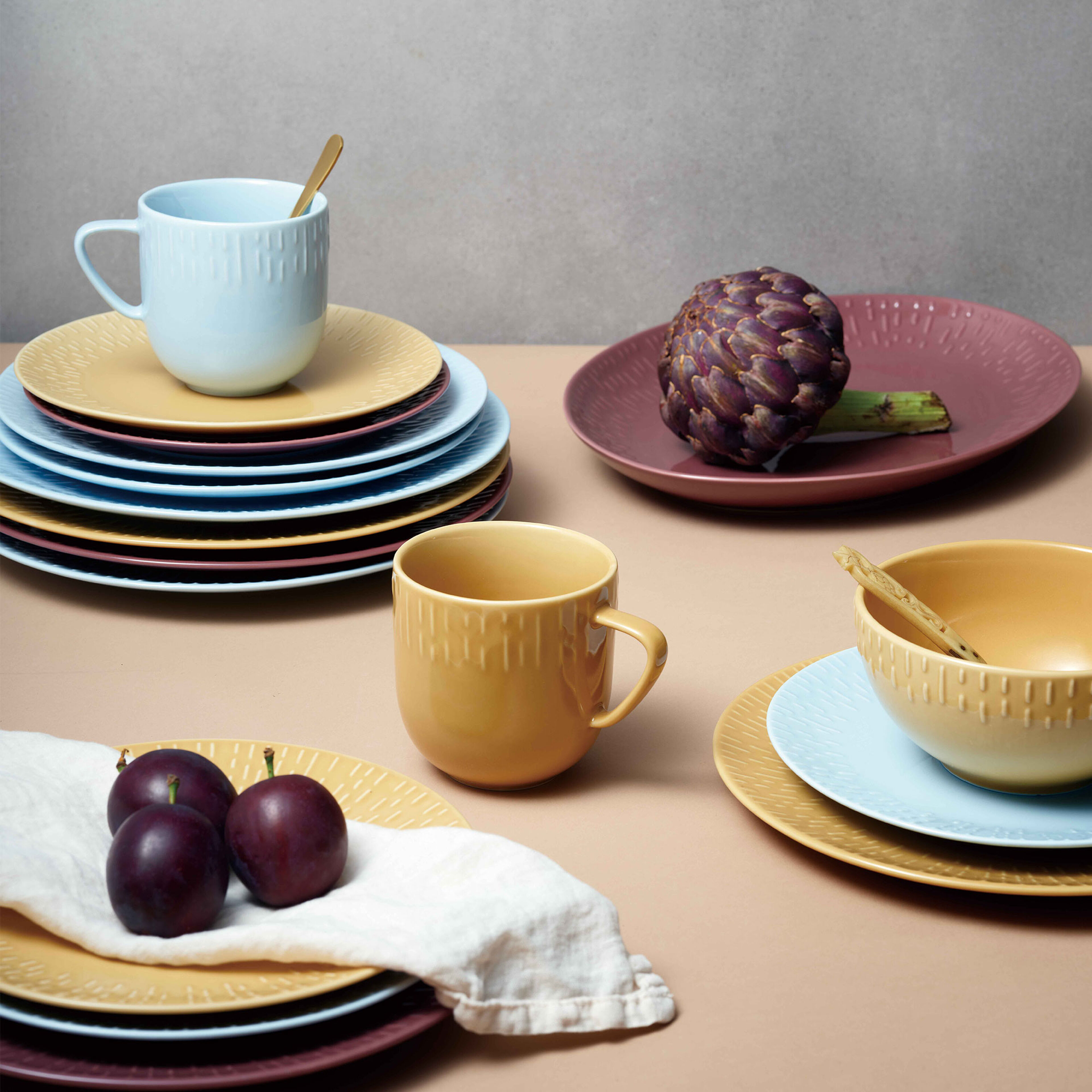 Confetti krus 35 cl, mustard