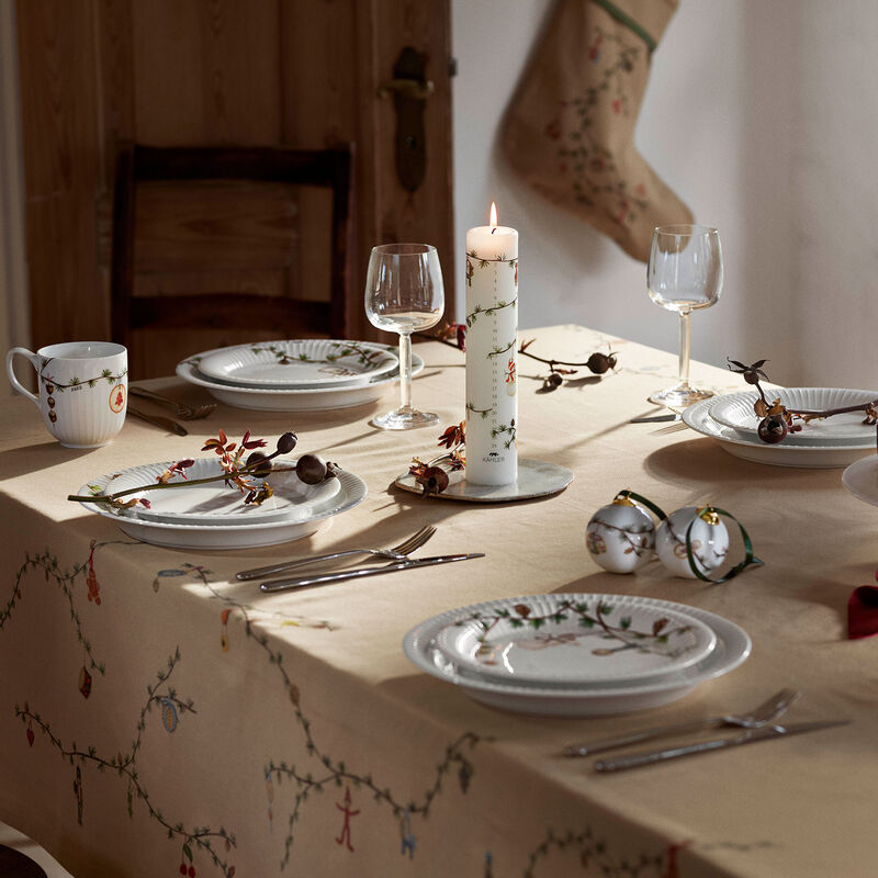 Kähler Hammershøi Christmas 2025 Kugle Ø6 cm, hvid